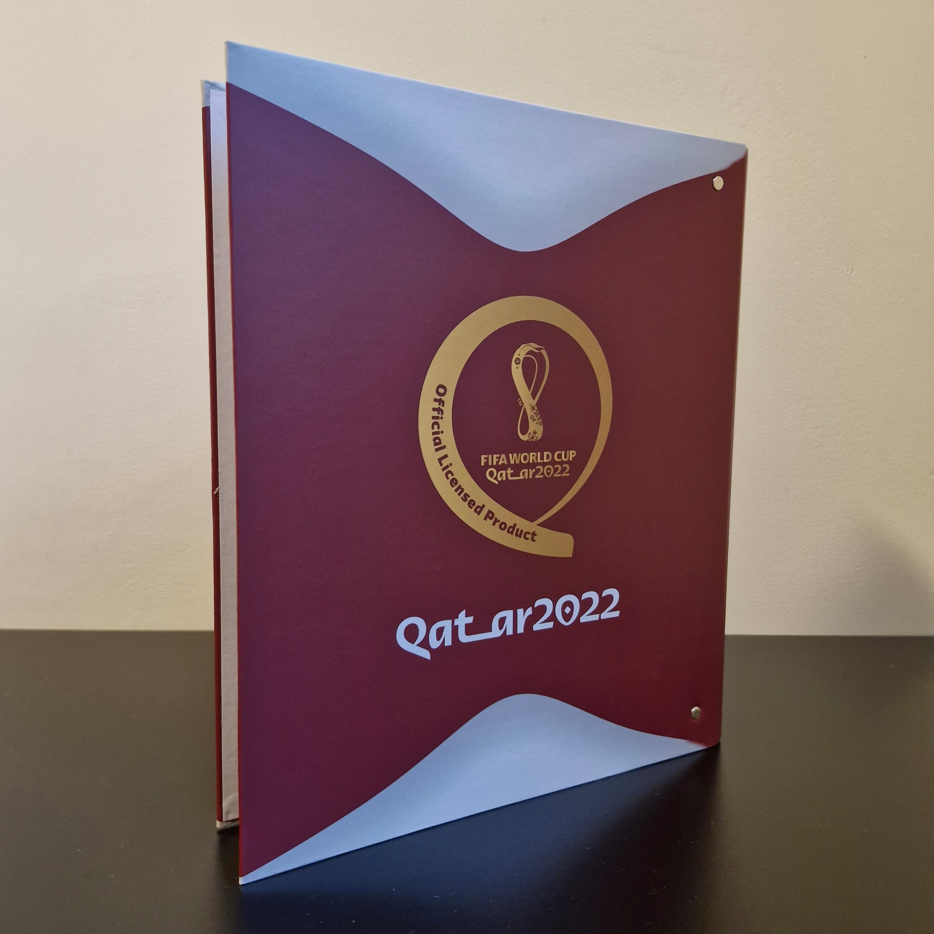 Panini World Cup Qatar 2022 Blue Edition Verzamelmap - 4-rings