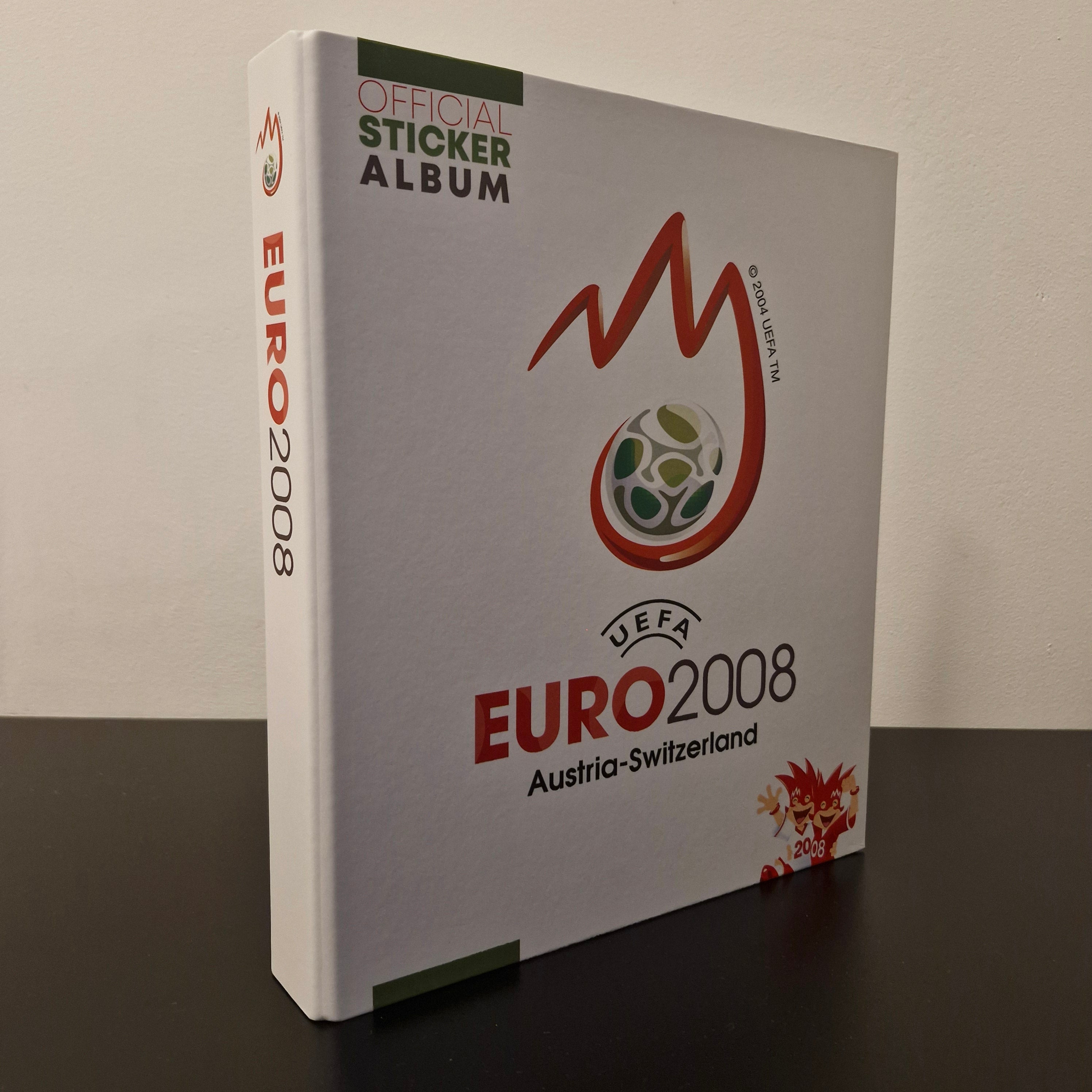 Panini Euro 2008 Green Version Verzamelmap - 4-rings