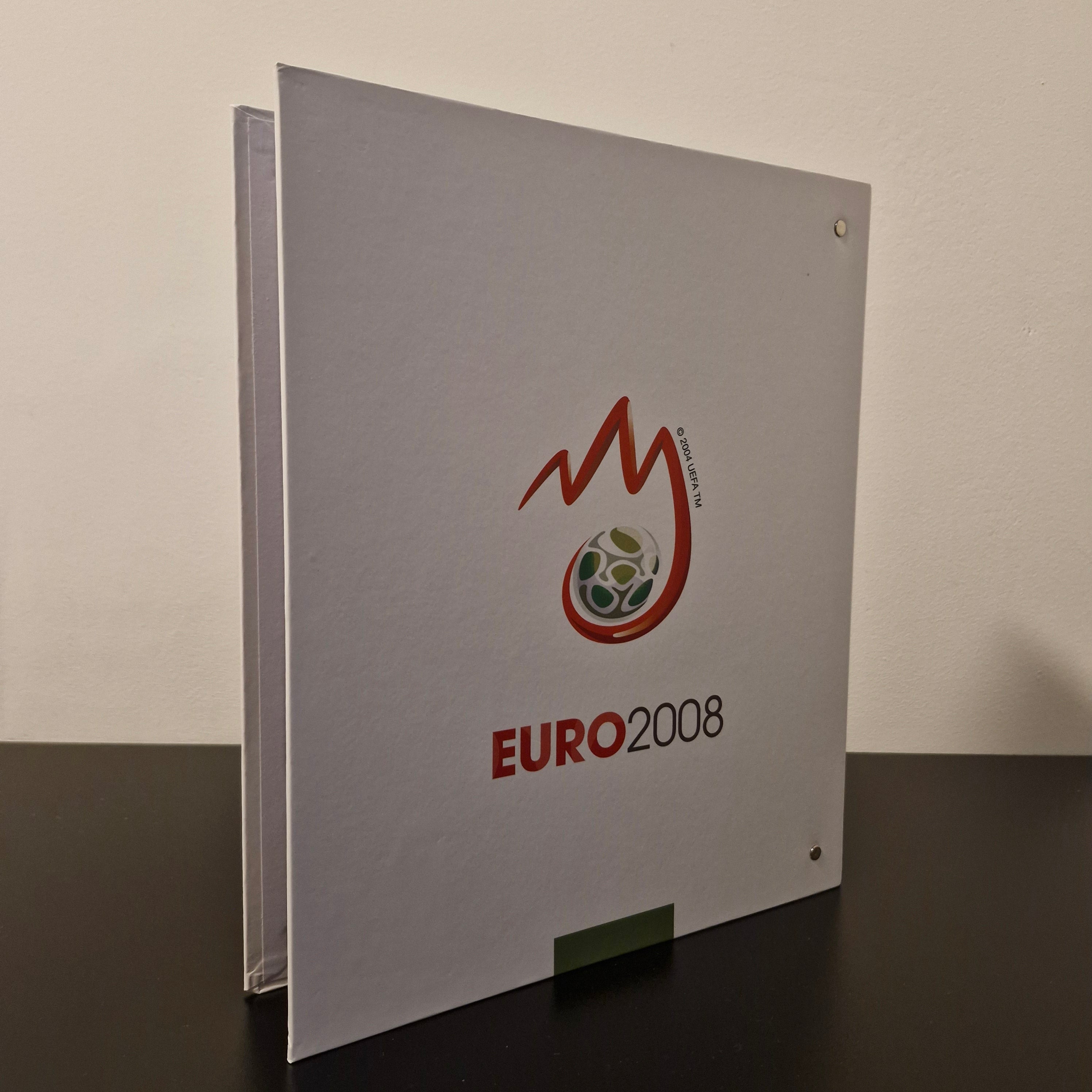 Panini Euro 2008 Green Version Verzamelmap - 4-rings