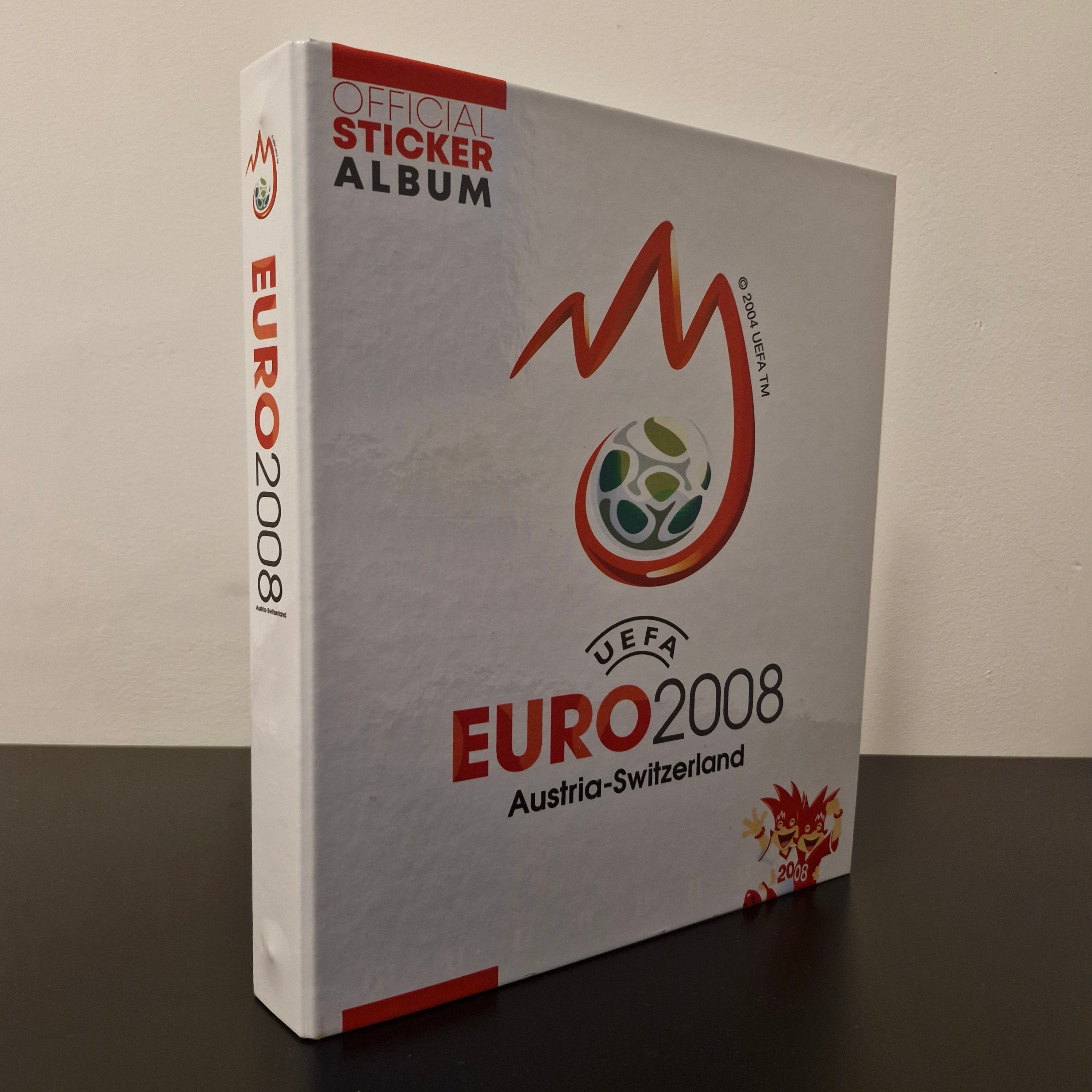 Panini Euro 2008 Red Version Verzamelmap - 4-rings