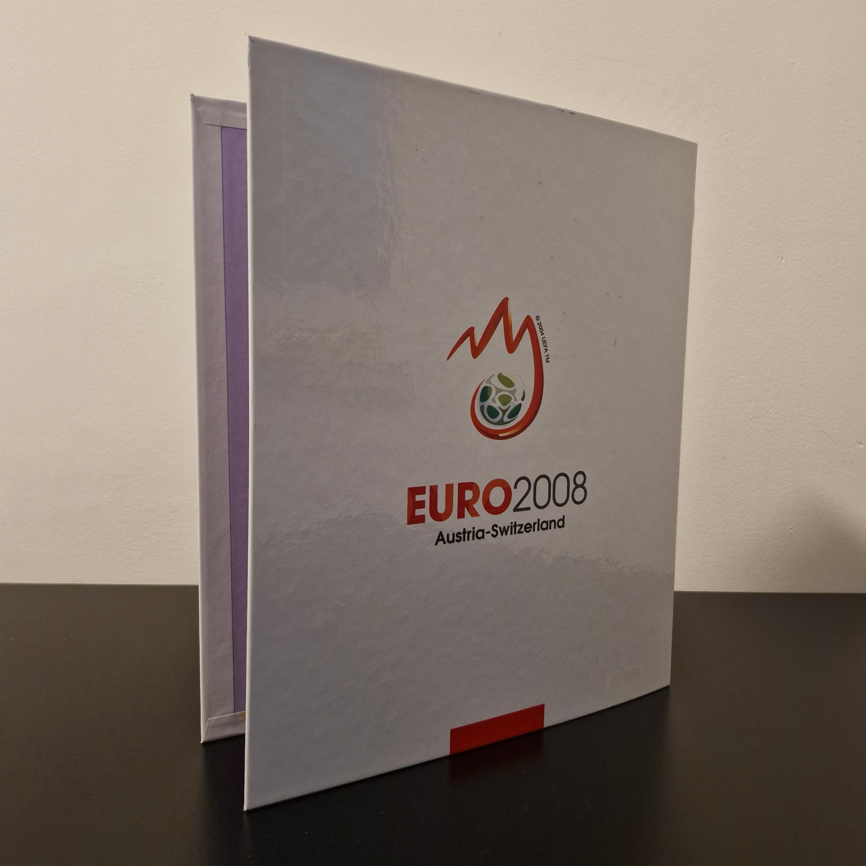 Panini Euro 2008 Red Version Verzamelmap - 4-rings