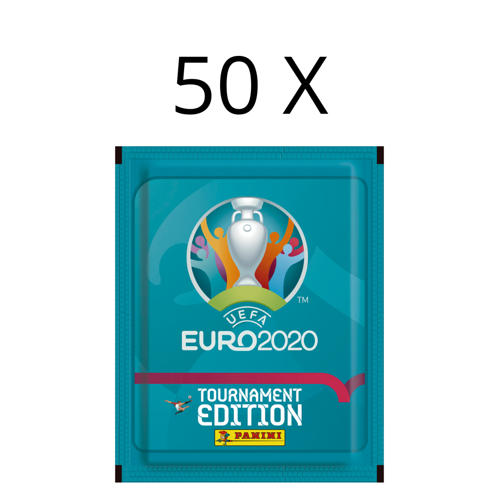 Panini Euro 2020 Tournament Edition International - 50 packs