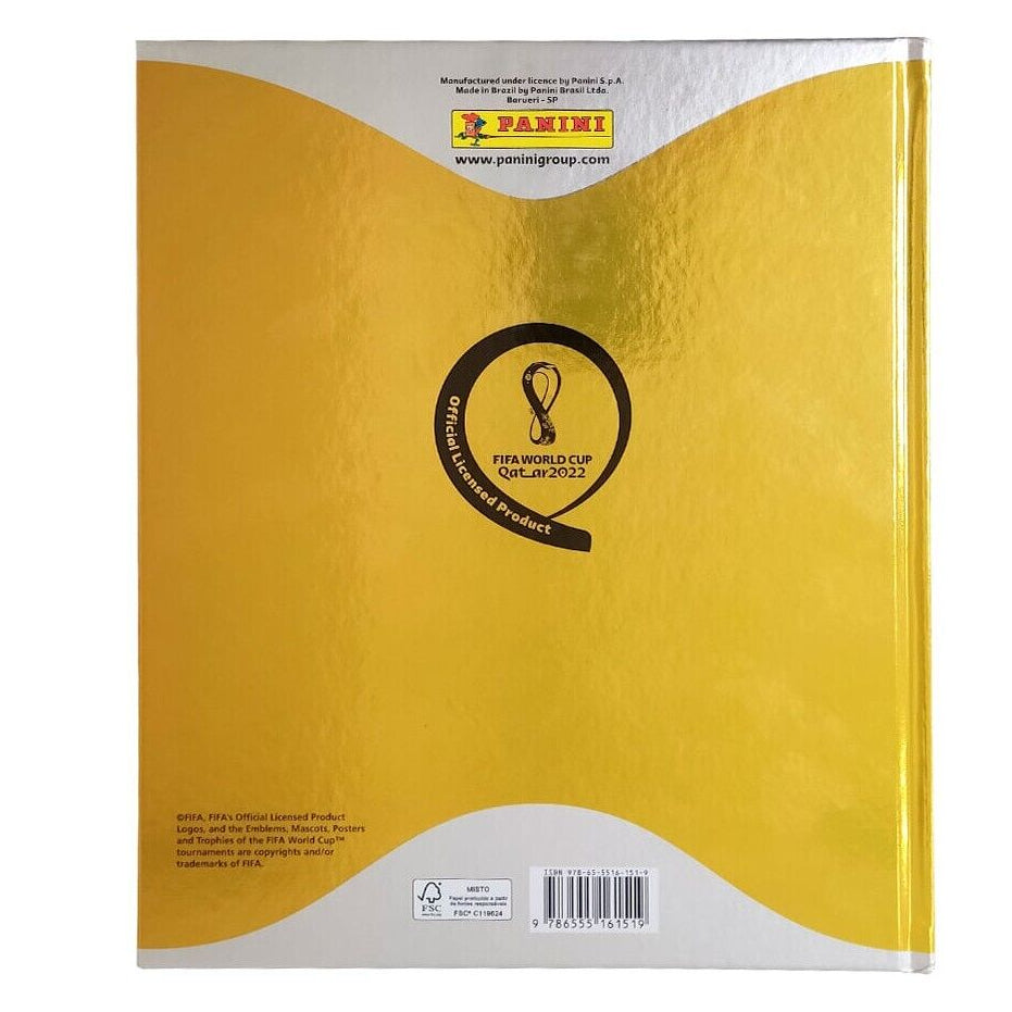 Panini World Cup Qatar 2022 - Gold Hardcover