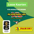 Single Panini Adrenalyn WK 2026 Golden Ballers trading card by Collexstickers, featuring a soccer player in action.