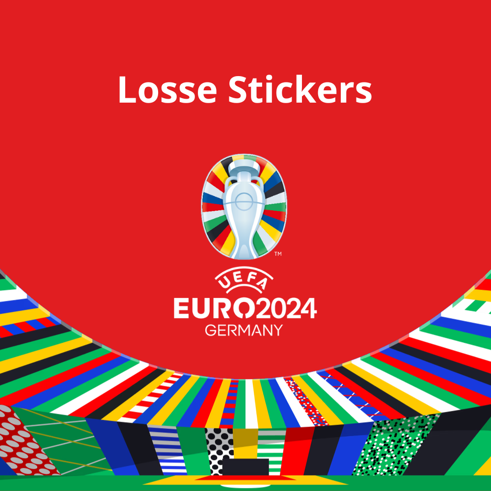 Losse Stickers Euro 2024 Swiss Edition- Star Players (SP's) Zonder Handtekening