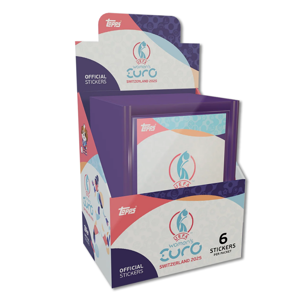 Topps Women Euro 2025 - Display Met 50 Packs