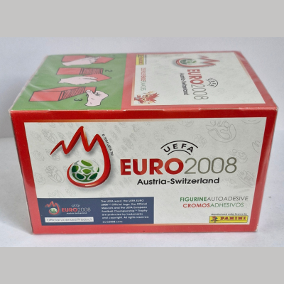 Panini Euro 2008 - 100 Pack Box - Rode Versie