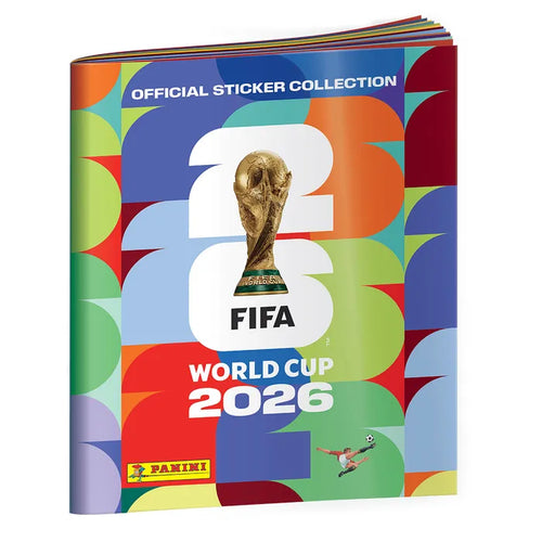 Panini World Cup 2026 Stickers starter bundle in a softcover album by Collexstickers, ready for pre-order.