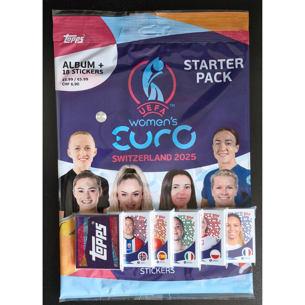 Topps Women Euro 2025 - Complete Set