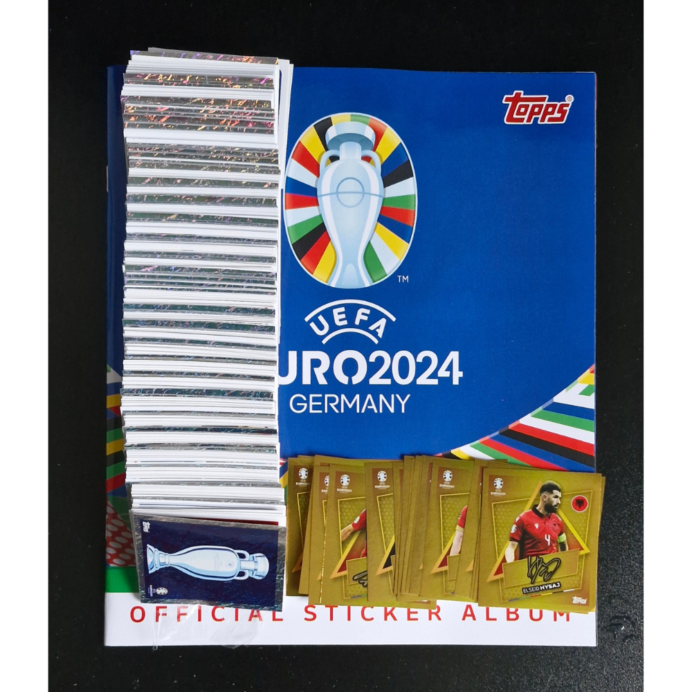 Topps Euro 2024 Stickers - Complete Set - Collexstickers