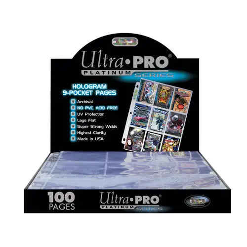 Ultra Pro 9-Pocket Pages Platinum Series - 100 stuks