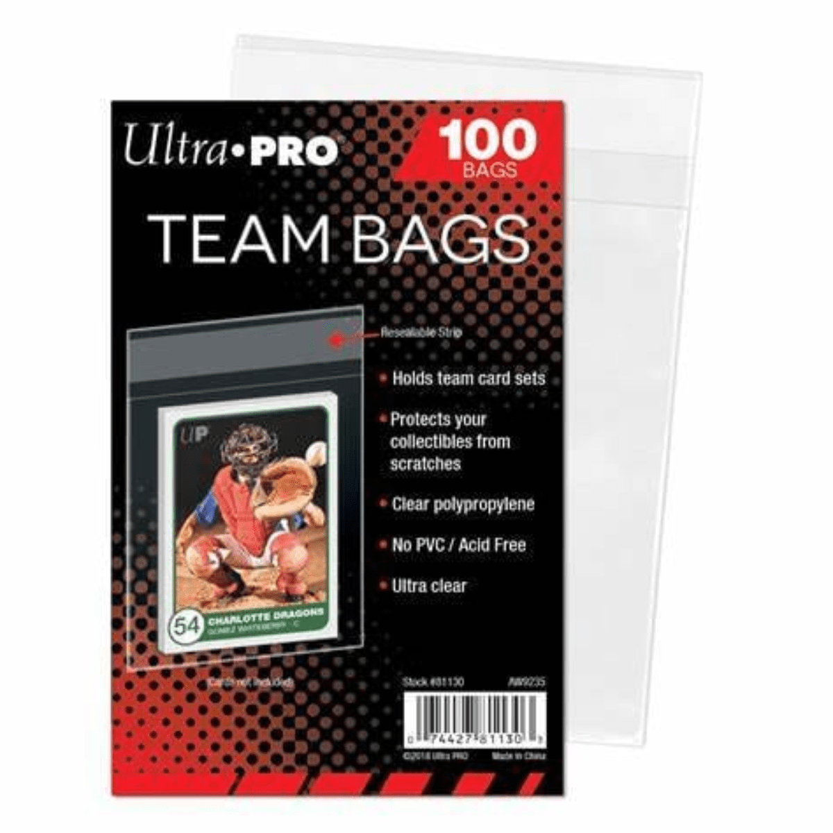 Ultra Pro Team Bags - 100 Stuks