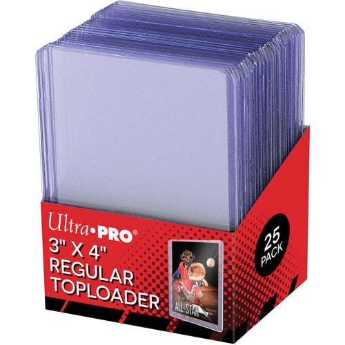 Ultra Pro 3" x 4" Regular Toploader - 25 stuks - Collexstickers