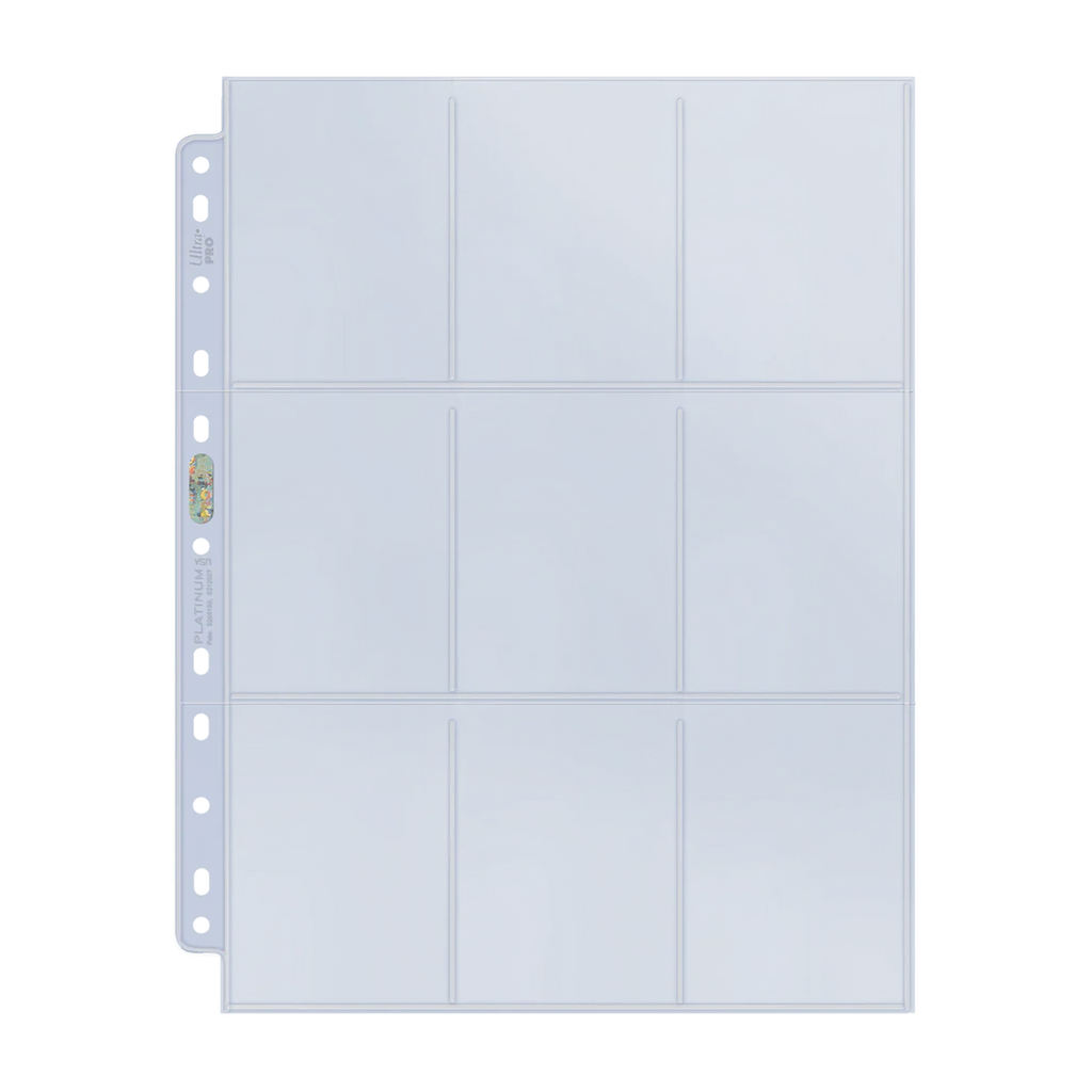 Ultra Pro 9-Pocket Pages Platinum Series - 100 stuks - Collexstickers